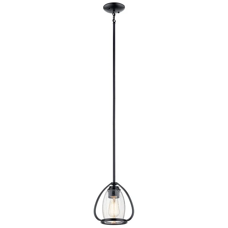 Art Deco Ceiling Lights with Geometric Patterns and Metallic FinishesArt Deco Ceiling Lights with Geometric Patterns and Metallic FinishesKichler 44058 Tuscany 1-lt 9" Pendant