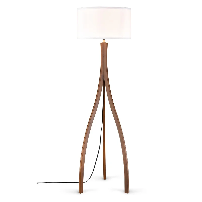 Walnut/White