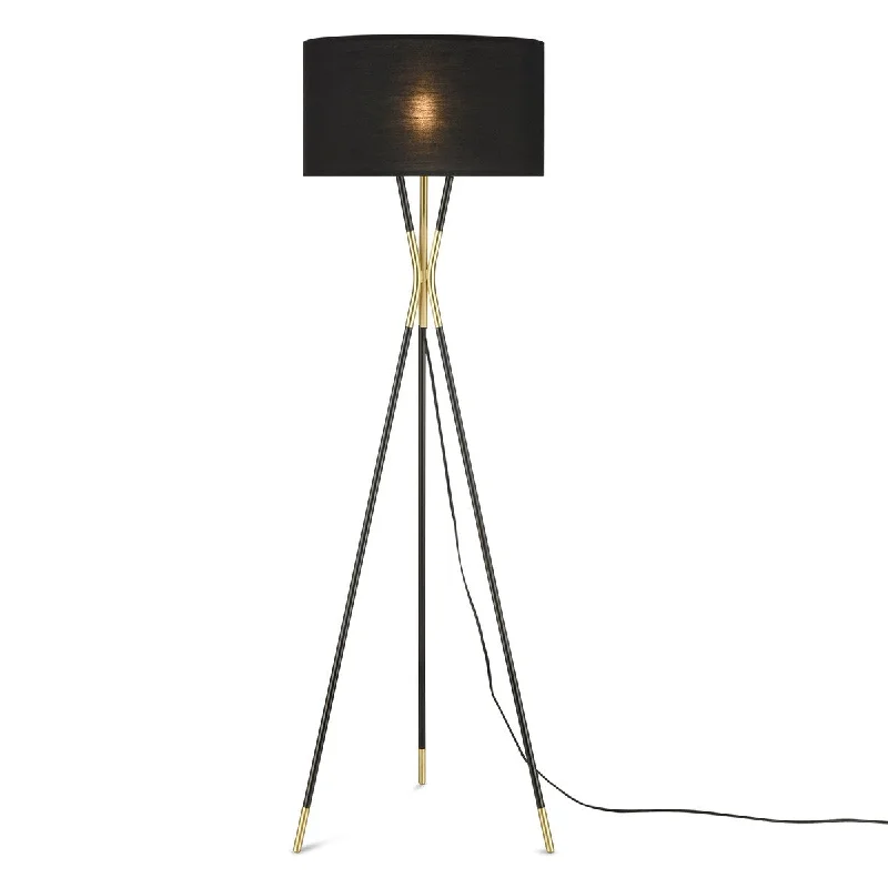 Industrial Style Floor Lamp with Exposed Bulbs for Loft ApartmentsIndustrial Style Floor Lamp with Exposed Bulbs for Loft ApartmentsLight Society Enna Tripod Floor Lamp
