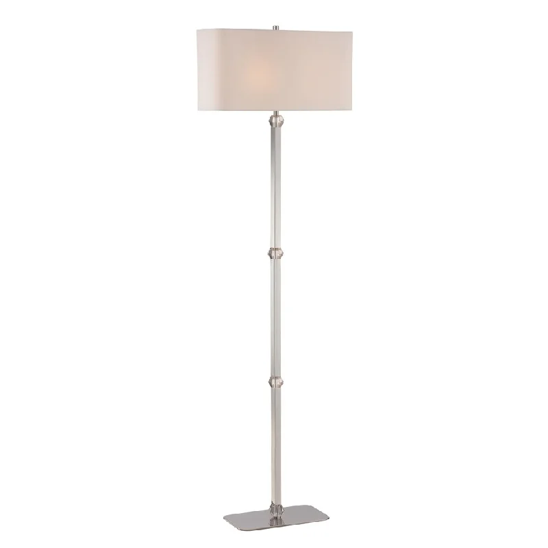 Industrial Style Floor Lamp with Exposed Bulbs for Loft ApartmentsIndustrial Style Floor Lamp with Exposed Bulbs for Loft ApartmentsLite Source 2-light Floor Lamp - Silver