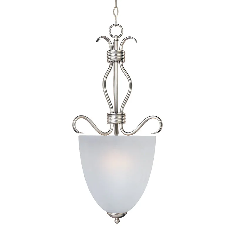Gothic Ceiling Lights with Dark Metalwork and Pointed ArchesGothic Ceiling Lights with Dark Metalwork and Pointed ArchesMaxim 10130 Basix 2-lt 13" Entry Foyer Pendant