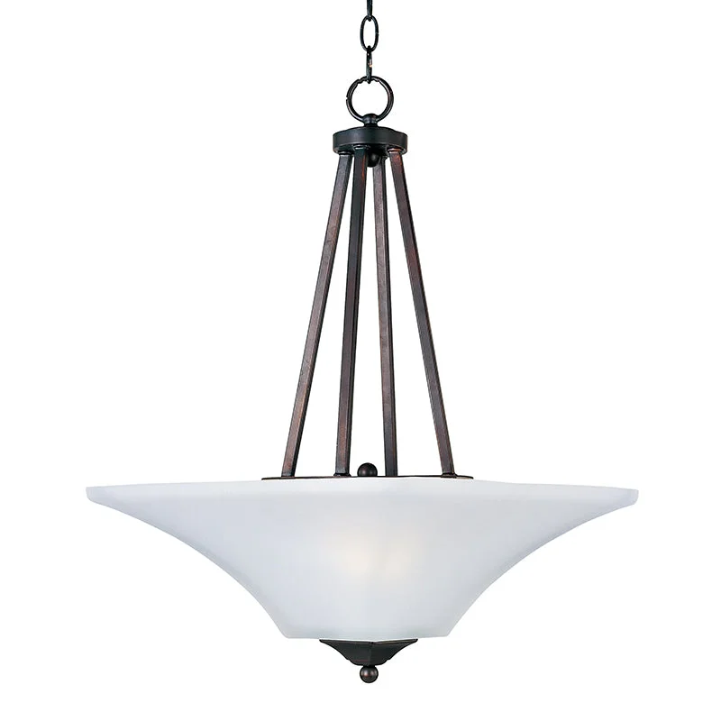 Art Nouveau Ceiling Lights with Organic, Flowing ShapesArt Nouveau Ceiling Lights with Organic, Flowing ShapesMaxim 20093 Aurora 2-lt 16" Invert Bowl Pendant