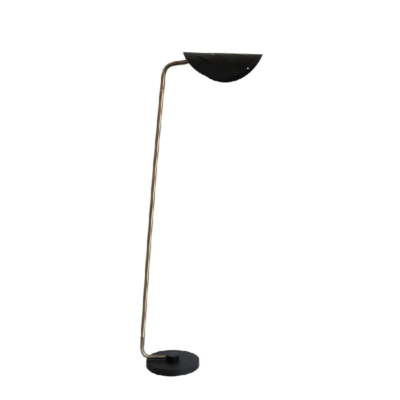  Way Switch Floor Lamp for Multiple Light Intensity Levels Way Switch Floor Lamp for Multiple Light Intensity LevelsMetal 57" Wrap Shade Floor Lamp, Gold