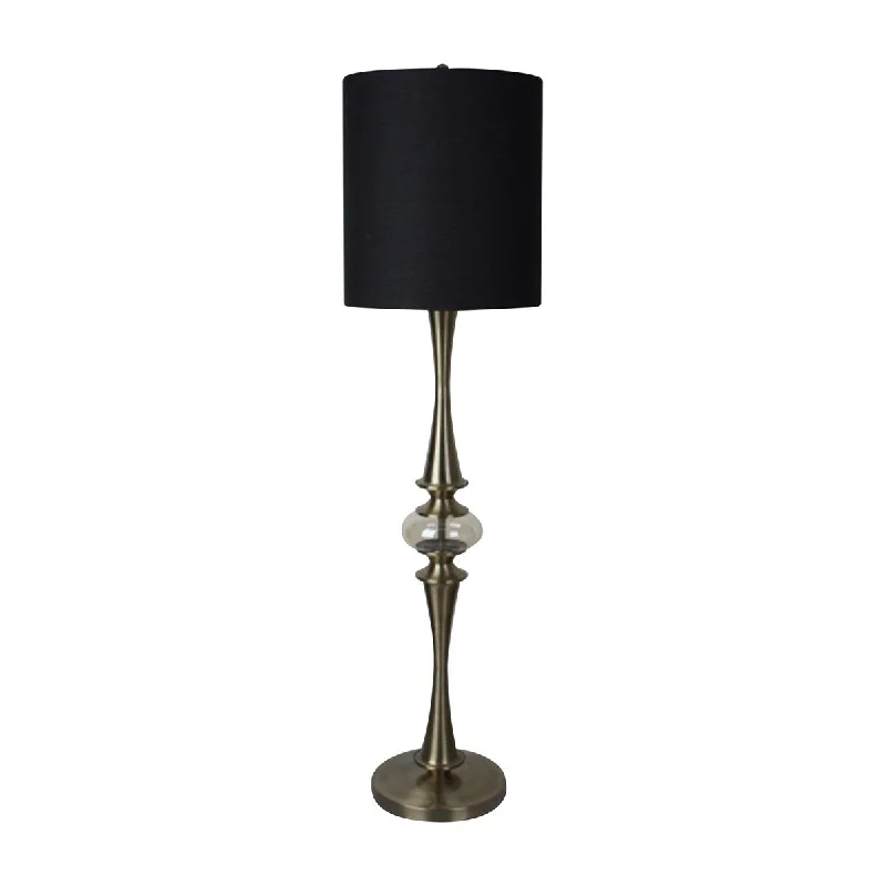 Wood Floor Lamp with Natural Grain for a Warm and Organic FeelWood Floor Lamp with Natural Grain for a Warm and Organic FeelMetal 63" Floor Lamp With Crystal Orb, Bronze