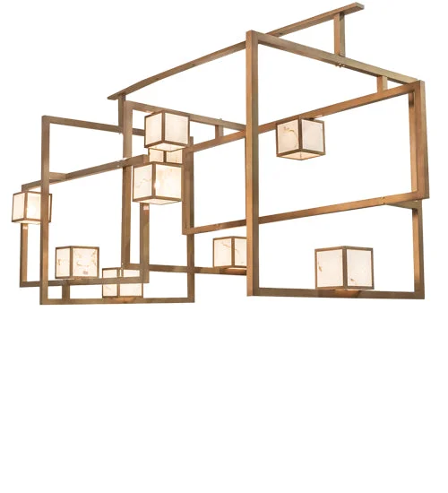 Art Nouveau Ceiling Lights with Organic, Flowing ShapesArt Nouveau Ceiling Lights with Organic, Flowing ShapesMeyda Lighting 215799 144" Long Marblesque Pendant