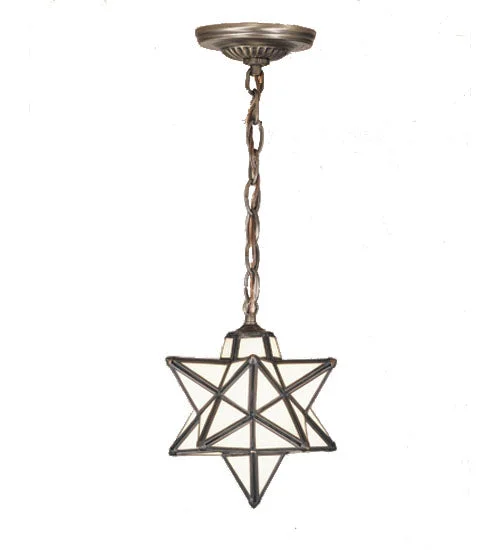 Indian - Themed Ceiling Lights with Intricate Filigree and Mirror WorkIndian - Themed Ceiling Lights with Intricate Filigree and Mirror WorkMeyda Lighting 21838 9"W Moravian Star White Mini Pendant Indian - Themed Ceiling Lights with Intricate Filigree and Mirror WorkIndian - Themed Ceiling Lights with Intricate Filigree and Mirror WorkMeyda Lighting 21838 9"W Moravian Star White Mini Pendant