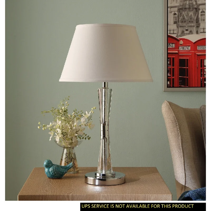  Way Switch Floor Lamp for Multiple Light Intensity Levels Way Switch Floor Lamp for Multiple Light Intensity LevelsModern Home Decor Table Ligh Chrome Finish Glass Tube Night Lamp Acrylic Lamp