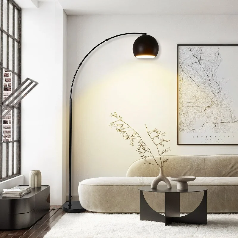 Bohemian Inspired Floor Lamp for Eclectic Home DecorBohemian Inspired Floor Lamp for Eclectic Home DecorNetin 70" Arched/Arc Floor Lamp with Remote