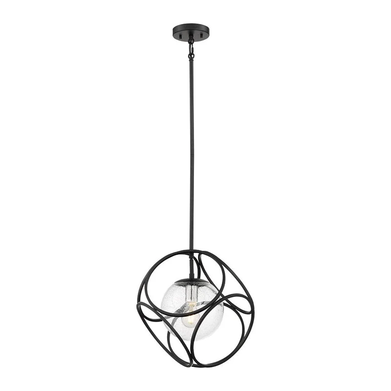 Contemporary Ceiling Lights with Unique, Abstract ShapesContemporary Ceiling Lights with Unique, Abstract ShapesNuvo Aurora 1-lt 14" Pendant