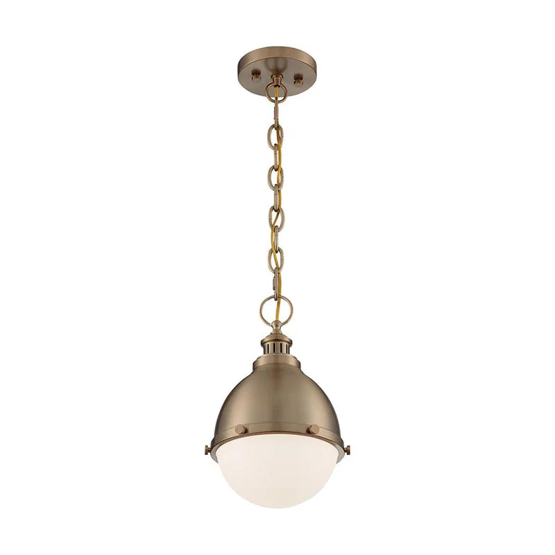 Glass Ceiling Lights with Frosted, Colored, or Etched GlassGlass Ceiling Lights with Frosted, Colored, or Etched GlassNuvo Ronan 1-lt 9" Pendant