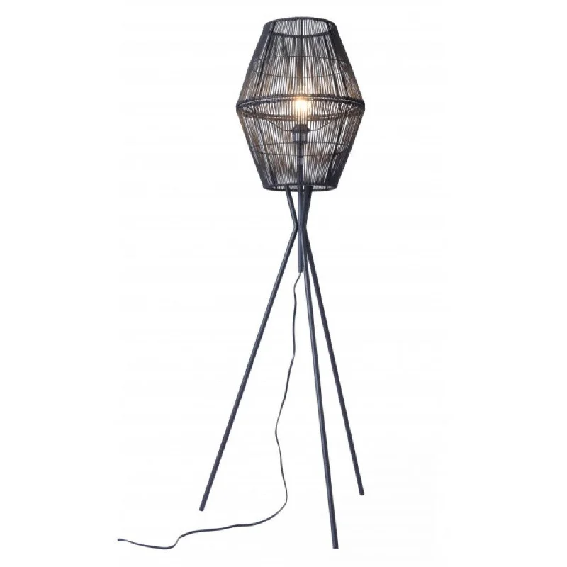 Industrial Style Floor Lamp with Exposed Bulbs for Loft ApartmentsIndustrial Style Floor Lamp with Exposed Bulbs for Loft ApartmentsOffex Billie Home Office Decorative Modern Floor Lamp - Black - 21.65"L x 21.65"W x 59.25"H