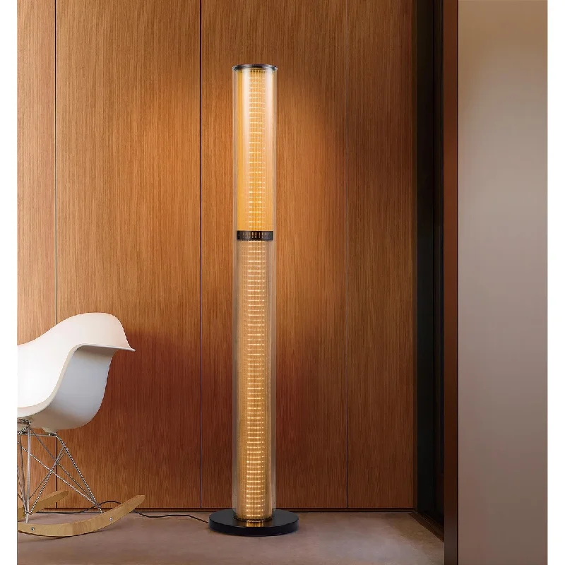 Fabric Floor Lamp with a Linen Shade for a Relaxed AestheticFabric Floor Lamp with a Linen Shade for a Relaxed AestheticPageOne Lighting Zhu Deep Taupe floor lamp - Deep Taupe