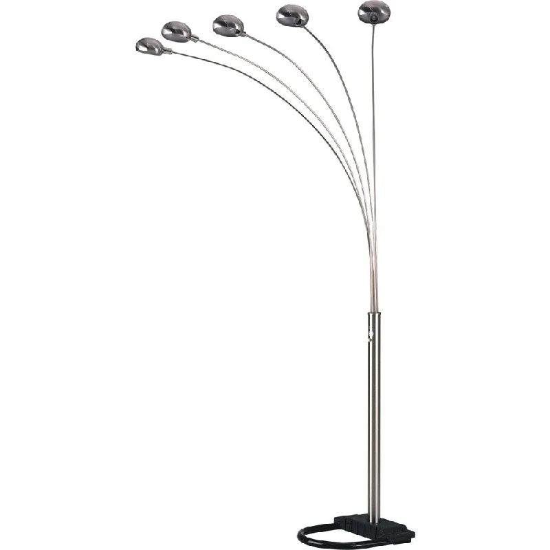 Glass Floor Lamp with Frosted Shades for Soft Diffused LightGlass Floor Lamp with Frosted Shades for Soft Diffused LightQMax Silver Metal 84-inch 5-Arm Arch Floor Lamp With Dimmer Glass Floor Lamp with Frosted Shades for Soft Diffused LightGlass Floor Lamp with Frosted Shades for Soft Diffused LightQMax Silver Metal 84-inch 5-Arm Arch Floor Lamp With Dimmer