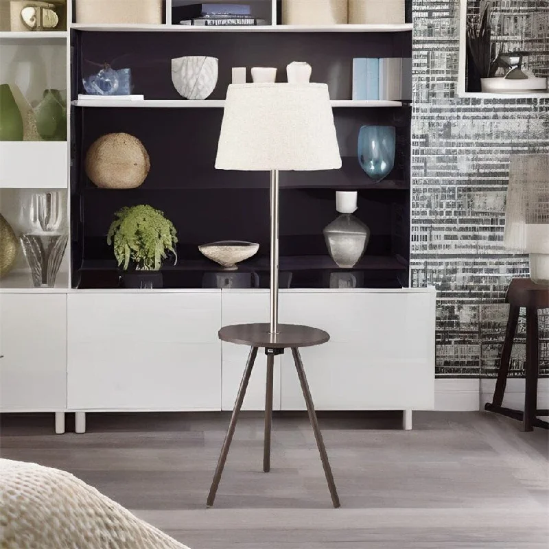 Victorian Style Floor Lamp for Traditional and Elegant InteriorsVictorian Style Floor Lamp for Traditional and Elegant InteriorsSide Table with Lamp - N/A