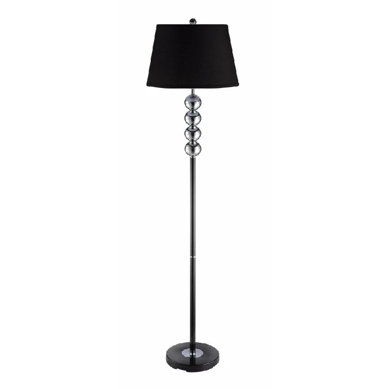 Rustic Farmhouse Style Floor Lamp for Cozy BedroomsRustic Farmhouse Style Floor Lamp for Cozy BedroomsStylish Floor Lamp With Round Base, Black