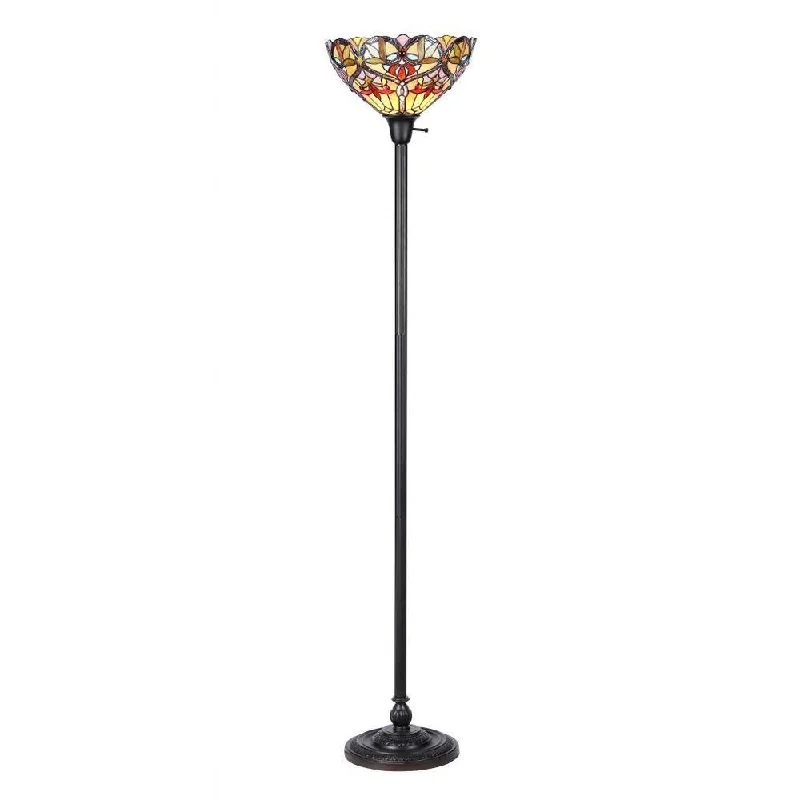 Victorian Style Floor Lamp for Traditional and Elegant InteriorsVictorian Style Floor Lamp for Traditional and Elegant InteriorsTiffany Style Victorian Design 1-light Antique Bronze Torchiere