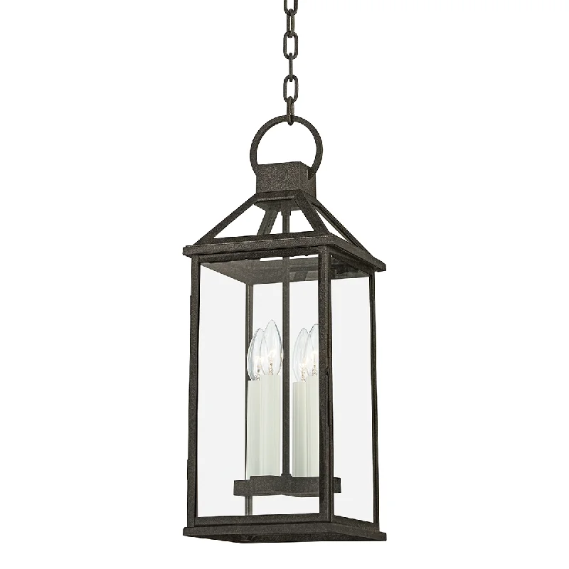 African - Inspired Ceiling Lights with Tribal Patterns and Natural MaterialsAfrican - Inspired Ceiling Lights with Tribal Patterns and Natural MaterialsSanders 4-Light Large Outdoor Pendant