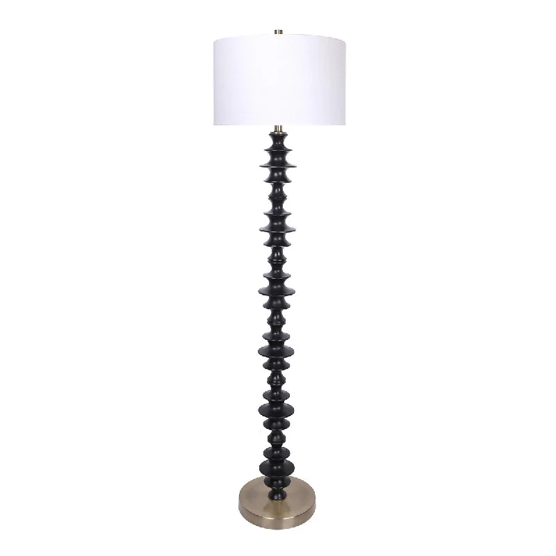 Oil Bronze/Antique Soft Brass/White Shade