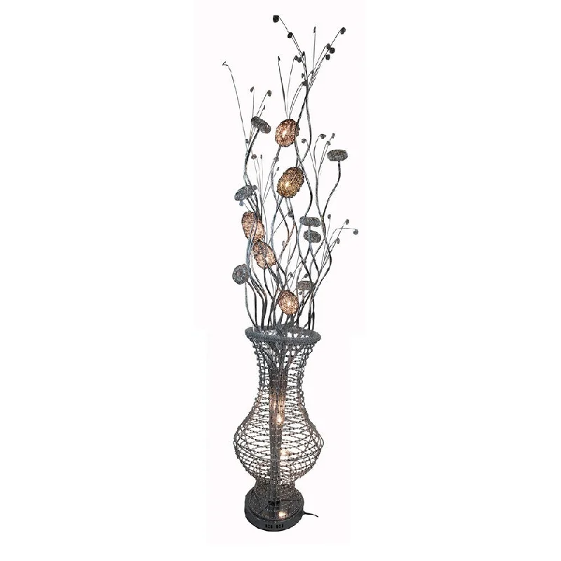 Adjustable Height Floor Lamp for Versatile Lighting NeedsAdjustable Height Floor Lamp for Versatile Lighting NeedsVinvage Modern Luxury 7-light Floral Floor Lamp