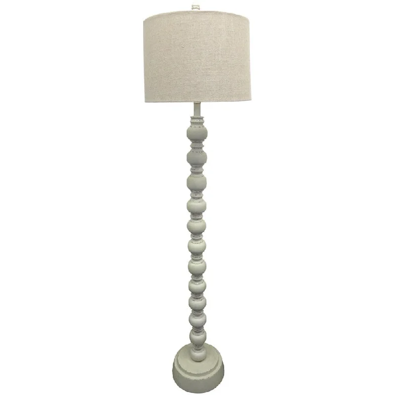 Metal Floor Lamp with a Matte Black Finish for a Sleek LookMetal Floor Lamp with a Matte Black Finish for a Sleek LookWhite Distressed Wood Floor Lamp