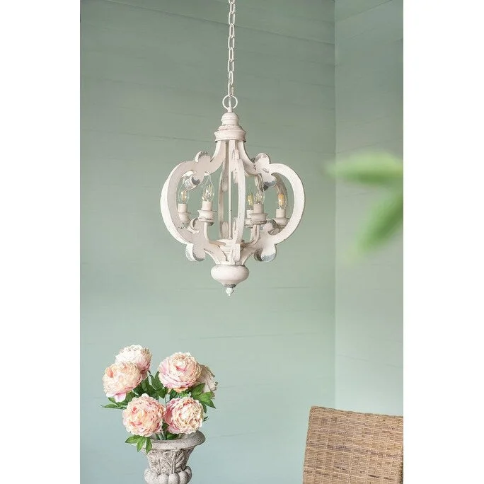Smart Floor Lamp with Voice Control and Bluetooth ConnectivitySmart Floor Lamp with Voice Control and Bluetooth ConnectivityWood Chandelier, 6-Light Farmhouse with Adjustable Chain,Bulb Not Included - N/A