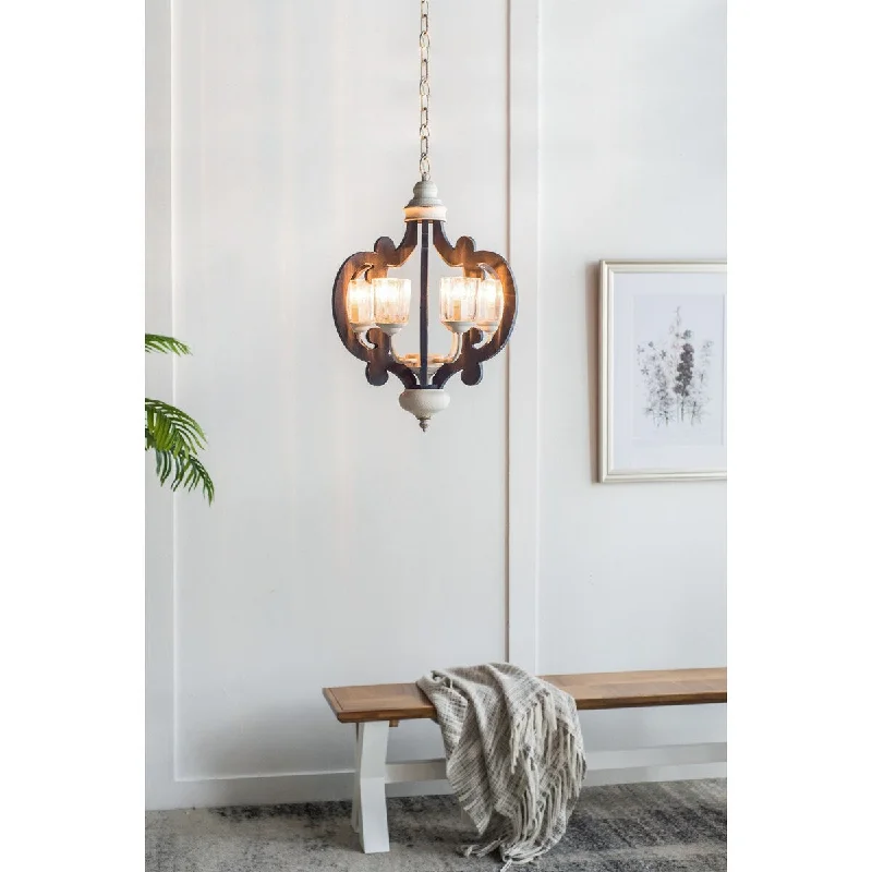 Adjustable Height Floor Lamp for Versatile Lighting NeedsAdjustable Height Floor Lamp for Versatile Lighting NeedsWood Chandelier 6 - Light ,Wood Hanging Light Fixture, Bulb Not Included