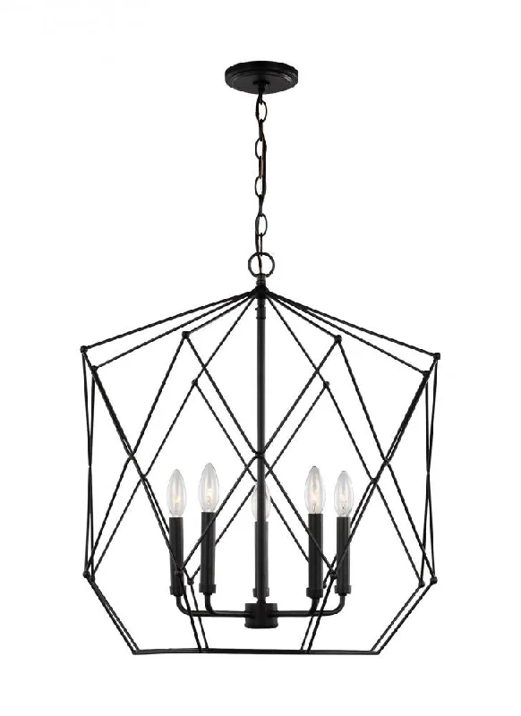 Chinese - Style Ceiling Lights with Red Lantern - Inspired DesignsChinese - Style Ceiling Lights with Red Lantern - Inspired DesignsZarra Large Five Light Lantern