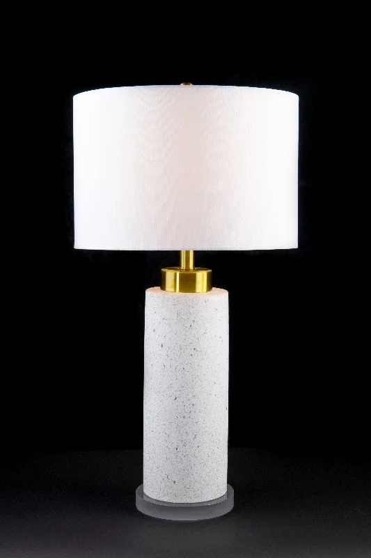 crystal table lamps with dazzling prisms for a glamorous effectcrystal table lamps with dazzling prisms for a glamorous effectAde Terazzo Table Lamp