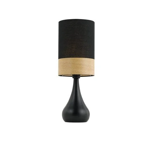 mid century modern table lamps with iconic designs for a stylish studymid century modern table lamps with iconic designs for a stylish studyAkira Black with Oak Table Lamp