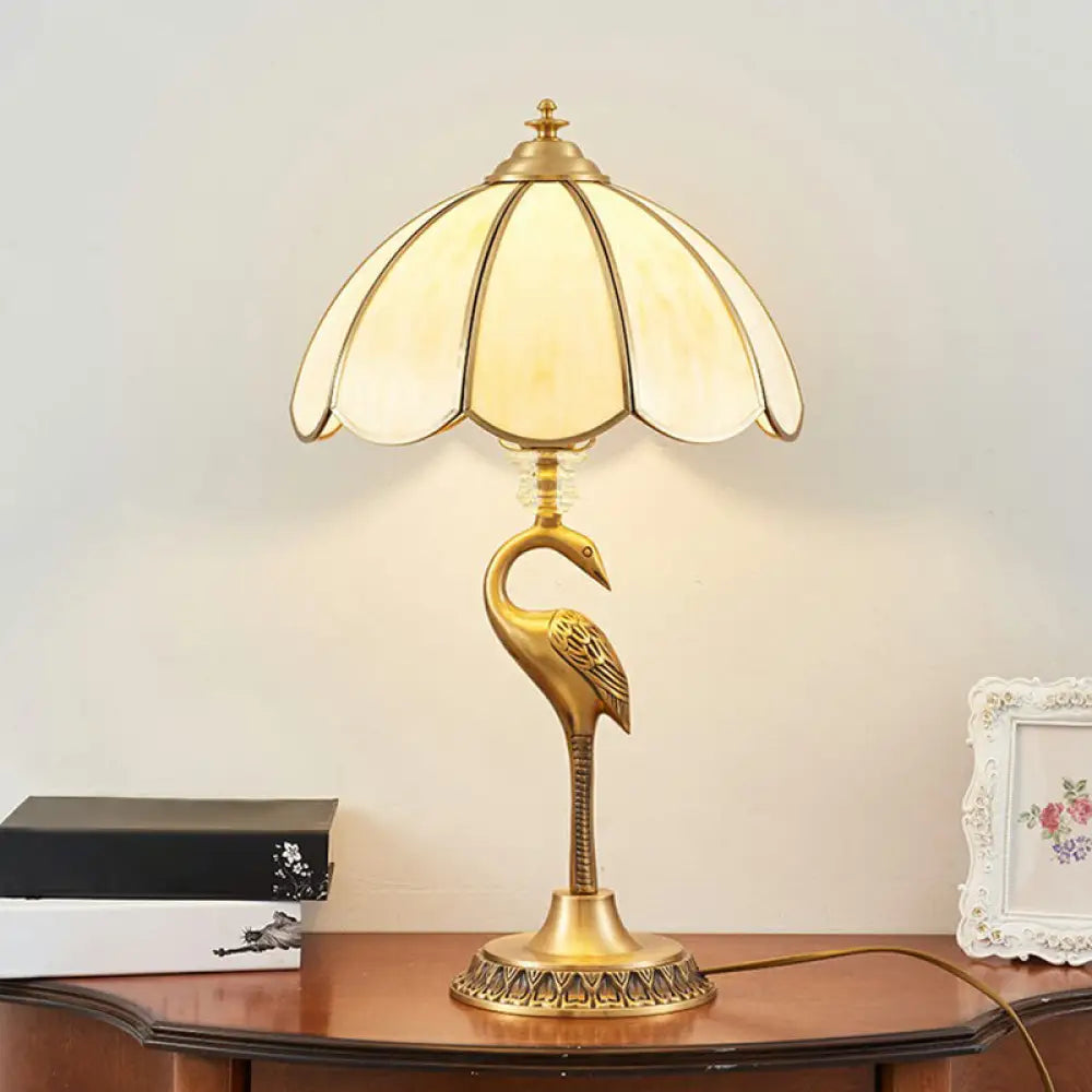 marble table lamps with a luxurious veined pattern for high end decormarble table lamps with a luxurious veined pattern for high end decorOpal Glass Umbrella Shaped Brass Table Lamp with Retro Halcyon Deco