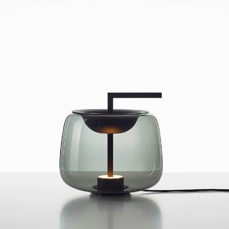 glass table lamps with a frosted surface for soft light diffusionglass table lamps with a frosted surface for soft light diffusionBrokis Double Table Lamp (PC1296)
