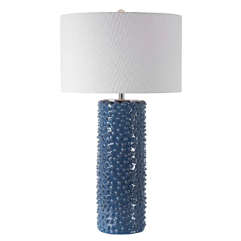 gothic style table lamps with dark finishes for a mysterious lookgothic style table lamps with dark finishes for a mysterious lookCIJI BLUE TABLE LAMP
