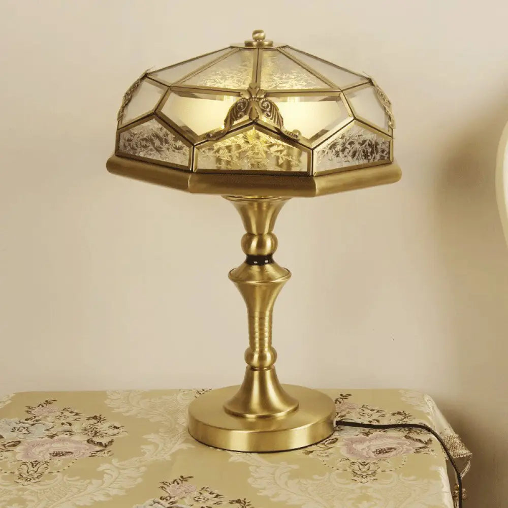victorian style table lamps with ornate details for traditional homesvictorian style table lamps with ornate details for traditional homesBrass 3-Light Night Light with Classic Frost Glass: Ideal for Bedroom Tables