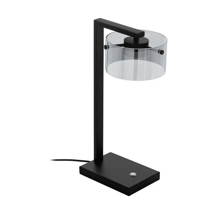marble table lamps with a luxurious veined pattern for high end decormarble table lamps with a luxurious veined pattern for high end decorCopillos Black and Smoke Modern LED Table Lamp