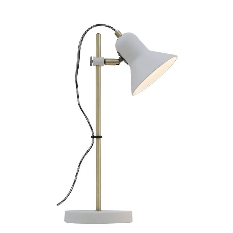 marble table lamps with a luxurious veined pattern for high end decormarble table lamps with a luxurious veined pattern for high end decorCorelli white and Antique Brass Adjustable Table Lamp