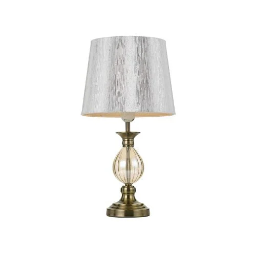 crystal table lamps with dazzling prisms for a glamorous effectcrystal table lamps with dazzling prisms for a glamorous effectCrest Antique Brass Vintage Glass Base Table Lamp
