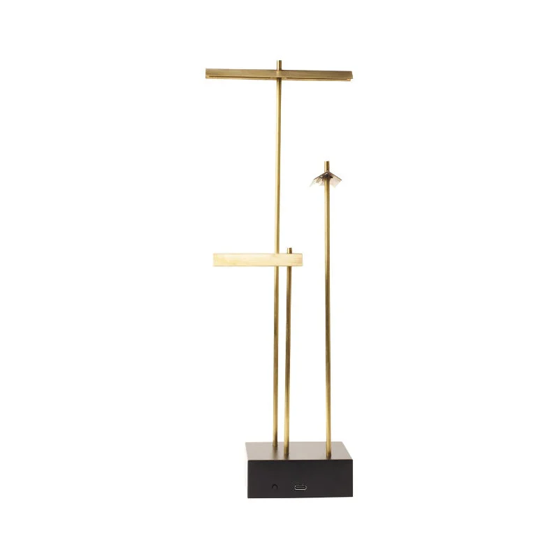 gothic style table lamps with dark finishes for a mysterious lookgothic style table lamps with dark finishes for a mysterious lookDCW Knokke 14" Tall LED Table Lamp