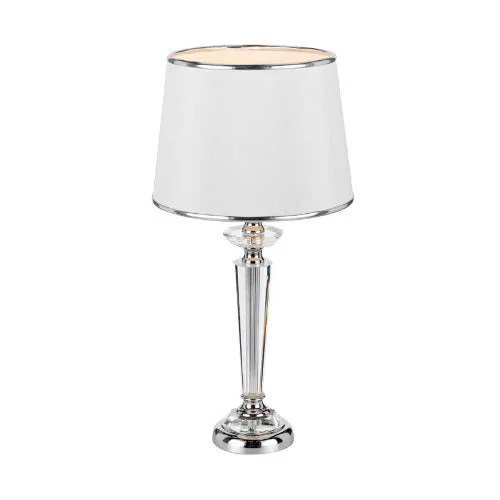 wooden table lamps with natural grain for a warm and organic feelwooden table lamps with natural grain for a warm and organic feelDiana Chrome/White Table Lamp
