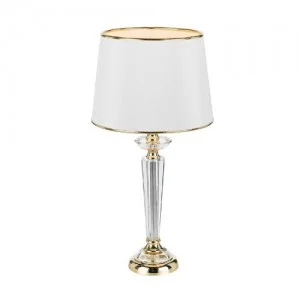 leather table lamps with a distressed texture for a rugged charmleather table lamps with a distressed texture for a rugged charmDiana Gold/White Table Lamp