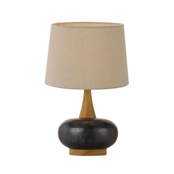 ceramic table lamps with hand painted designs for an artistic touchceramic table lamps with hand painted designs for an artistic touchEarl Black and Oak Ovate Base Table Lamp