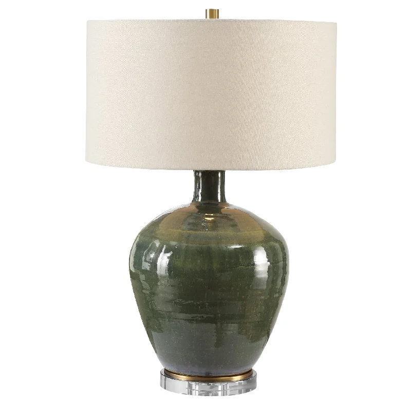 metal table lamps with a matte black finish for a sleek appearancemetal table lamps with a matte black finish for a sleek appearanceELVA EMERALD TABLE LAMP