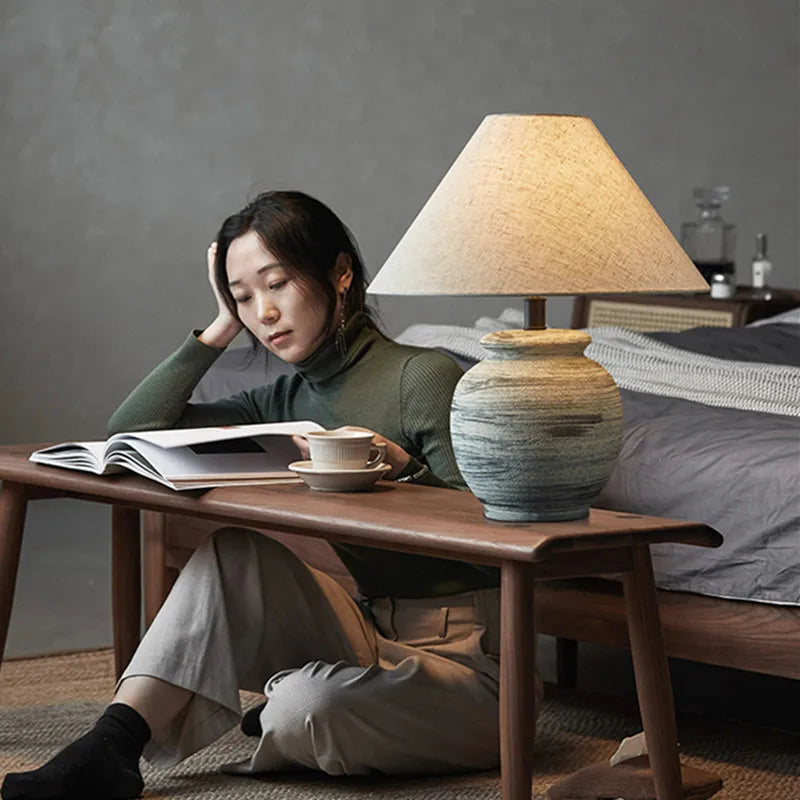 glass table lamps with a frosted surface for soft light diffusionglass table lamps with a frosted surface for soft light diffusionFaris Ceramic Table Lamp (18"-19")