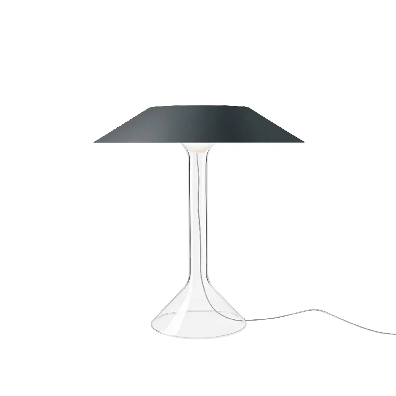 metal table lamps with a matte black finish for a sleek appearancemetal table lamps with a matte black finish for a sleek appearanceFoscarini Chapeaux Table Lamp