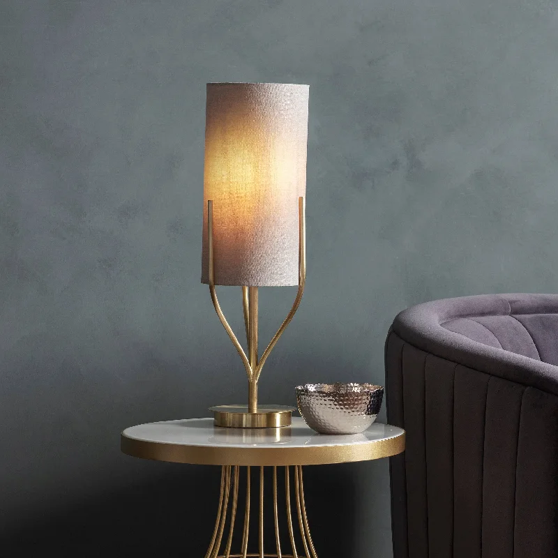 gothic style table lamps with dark finishes for a mysterious lookgothic style table lamps with dark finishes for a mysterious lookFraser Table Lamp Satin Brass