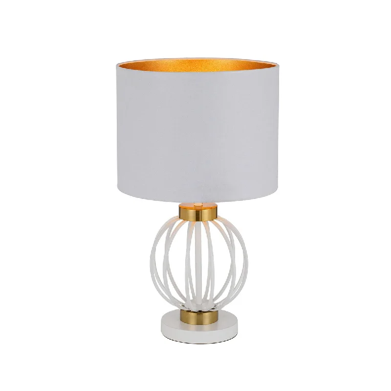 gothic style table lamps with dark finishes for a mysterious lookgothic style table lamps with dark finishes for a mysterious lookGrada White with Antique Gold Modern Table Lamp