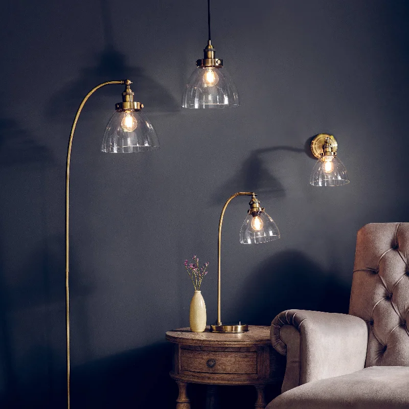 coastal style table lamps with nautical elements for beach housescoastal style table lamps with nautical elements for beach housesHansen Task Table Lamp Antique Brass