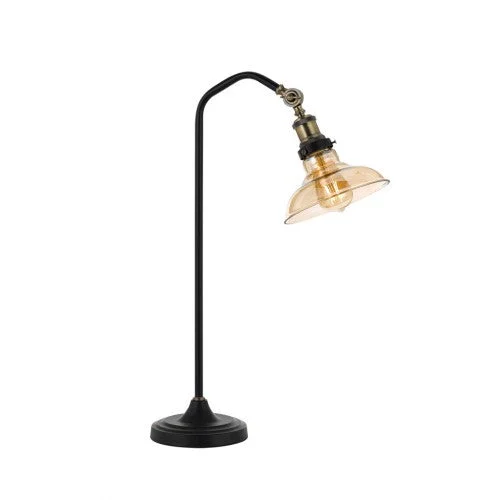 modern minimalist table lamps for contemporary living roomsmodern minimalist table lamps for contemporary living roomsHertel Industrial Amber Glass Shade Table Lamp