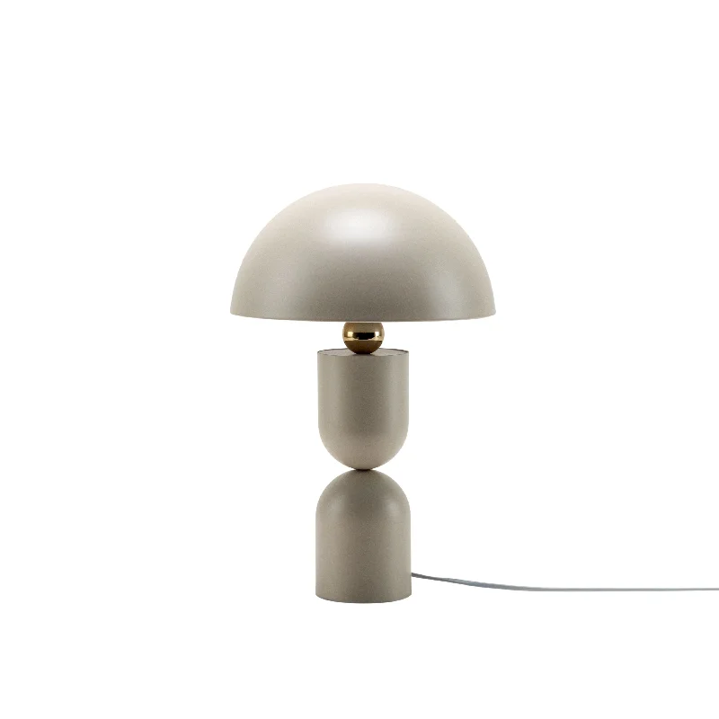 leather table lamps with a distressed texture for a rugged charmleather table lamps with a distressed texture for a rugged charmHouseof Sand Mushroom Table Lamp