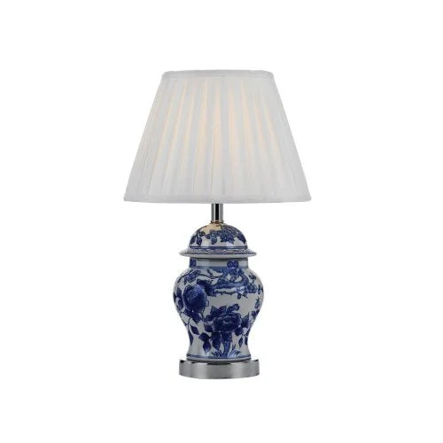 metal table lamps with a matte black finish for a sleek appearancemetal table lamps with a matte black finish for a sleek appearanceLing Blue Floral China Porcelain Table Lamp