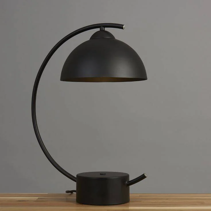 ceramic table lamps with hand painted designs for an artistic touchceramic table lamps with hand painted designs for an artistic touchLua Matt Black Metal E14 Curve Table Lamp